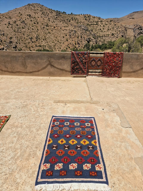 Berber Teppich - Kilim aus Taznakht 1.09m x 0.72m
