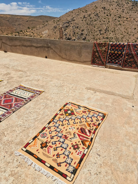 Tapis berbère - Kilim Akhnif de Taznakht 1.10m x 0.67m