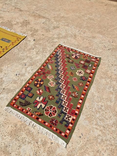 Tapis berbère - Kilim Akhnif de Taznakht 1.12m x 0.68m