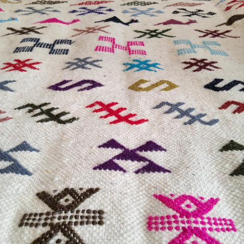 Tapis berbère - Kilim de Taznakht 2.46m x 1.49m