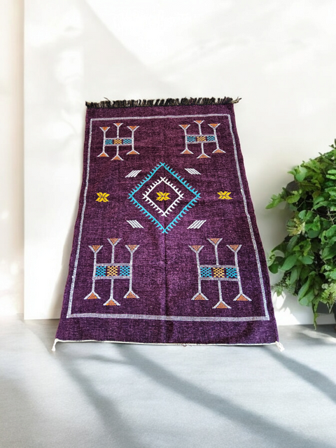 Tapis berbère - Kilim de Taznakht velours 1.46m x 0.97m