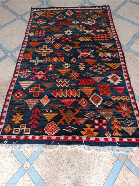 Tapis berbère - Kilim de Taznakht 2.66m x 1.55m