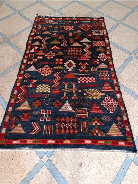 Tapis berbère - Kilim de Taznakht 2.64m x 1.44m