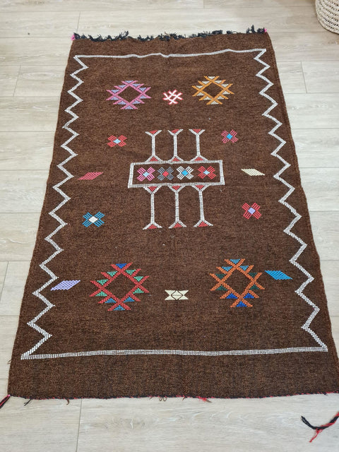 Tapis berbère - Kilim de Taznakht velours 1.46m x 0.93m