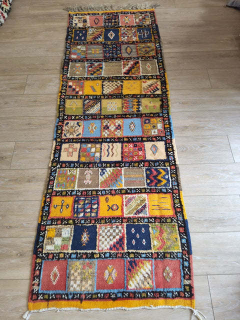 Tapis berbère - Kilim de Taznakht 2.09m x 0.71m