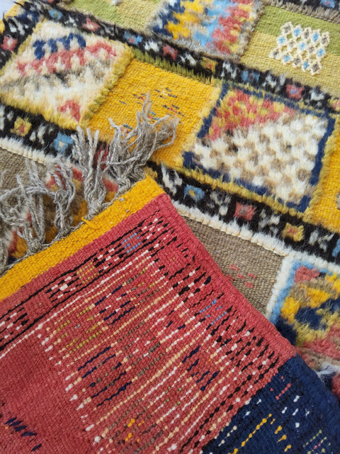 Tapis berbère - Kilim de Taznakht 2.09m x 0.71m