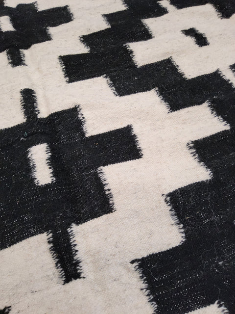 Tapis berbère - Kilim moderne de Taznakht 2.98m x 2.03m