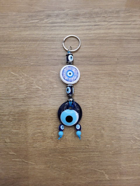 Porte-clé œil turc nazar 🧿 12 modèles