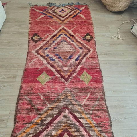 Tapis berbère - Azilal 2.75m x 0.88m