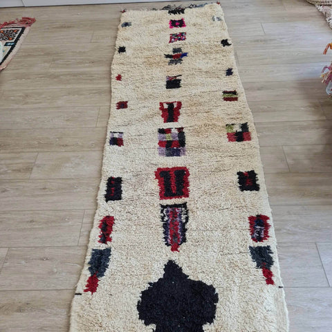 Tapis berbère - Beni Ouarain 2.56m x 0.75m