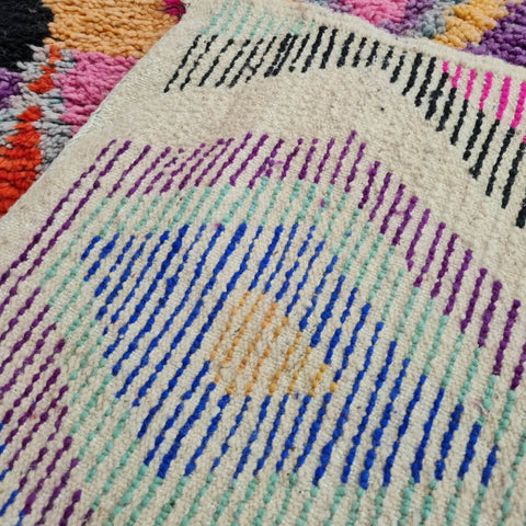 Tapis berbère - Boujaad 2.55m x 1.53m - VENDU