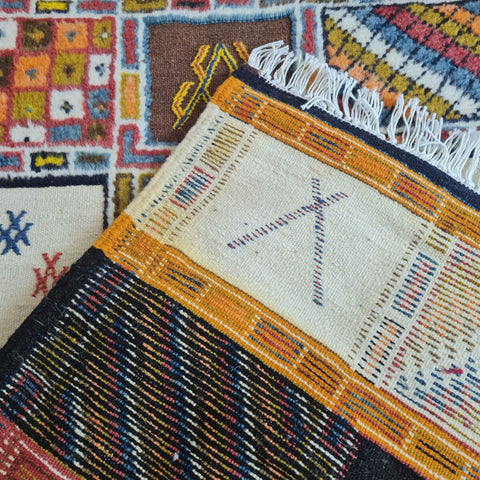 Tapis berbère - Kilim de Taznakht 3.12m x 0.74m