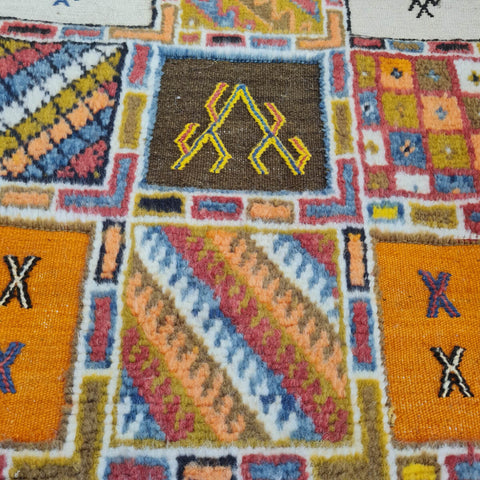 Tapis berbère - Kilim de Taznakht 3.12m x 0.74m